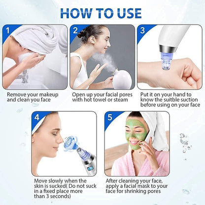 Multi-function Blackhead & Whitehead  Remover | Electric Derma suction Machine