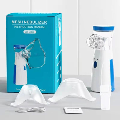 Nullift Portable Nebulizer Machine – Calm Breathing On-The-Go | Compact Rechargeable for Kids & Adults