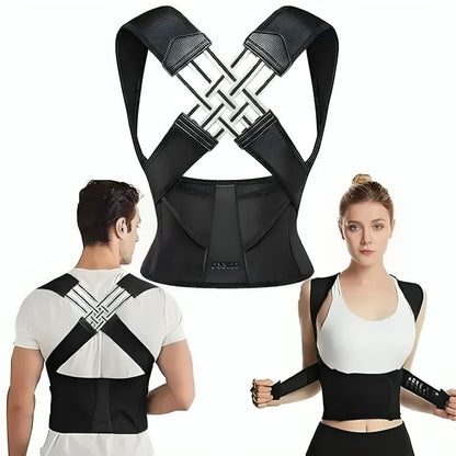 Adjustable  Posture Corrector Back Support  Belt For Men & Women | Shoulder, Back Support Belt | Back Straightener Brace For Spine & Body Posture Correction