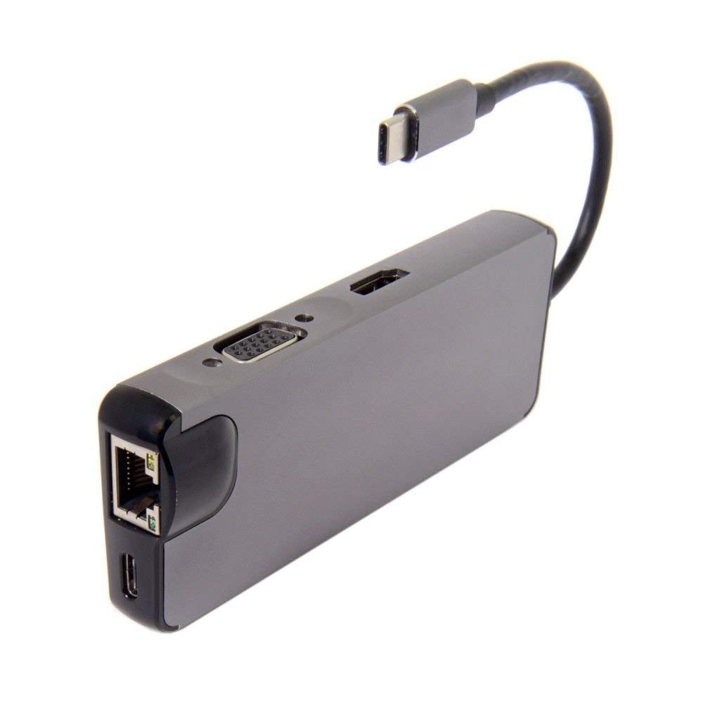 8 USB-C USB Hub/Docking Station(8-in-1)