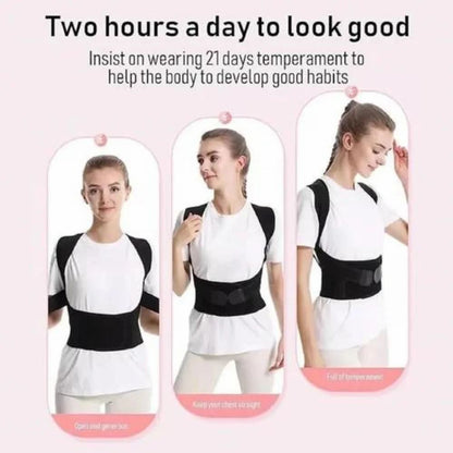 Adjustable  Posture Corrector Back Support  Belt For Men & Women | Shoulder, Back Support Belt | Back Straightener Brace For Spine & Body Posture Correction