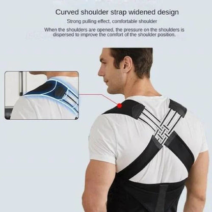 Adjustable  Posture Corrector Back Support  Belt For Men & Women | Shoulder, Back Support Belt | Back Straightener Brace For Spine & Body Posture Correction